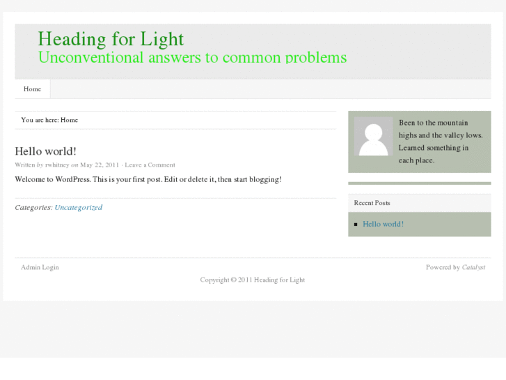 www.headingforlight.com