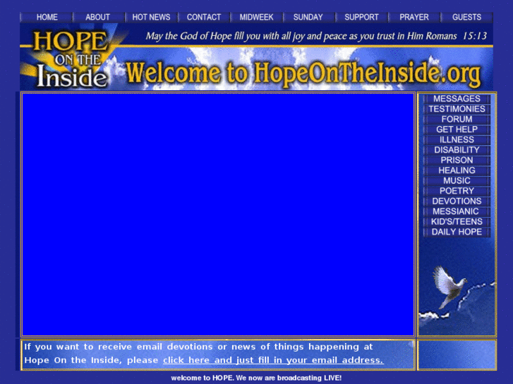 www.hopeontheinside.net