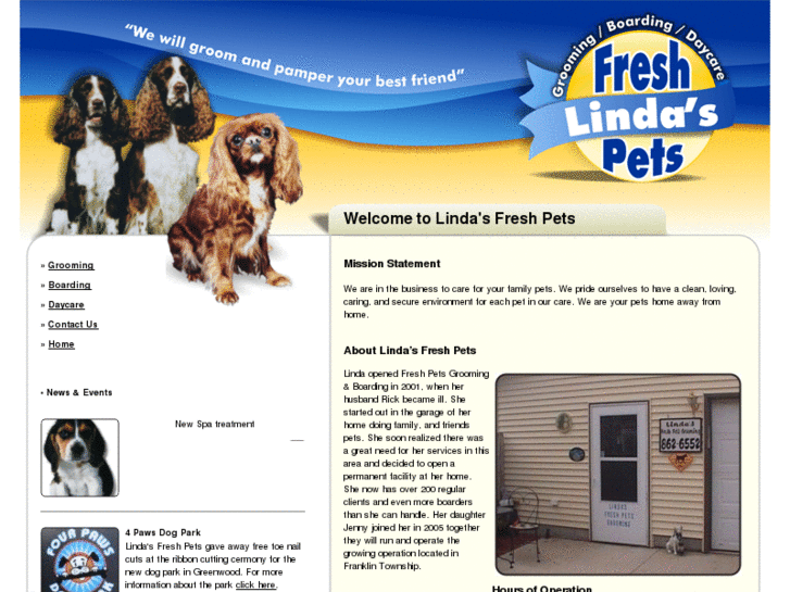 www.lindasfreshpets.com