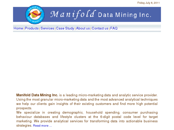 www.manifolddatamining.com