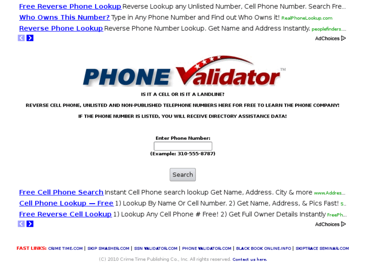 www.phonevalidator.com