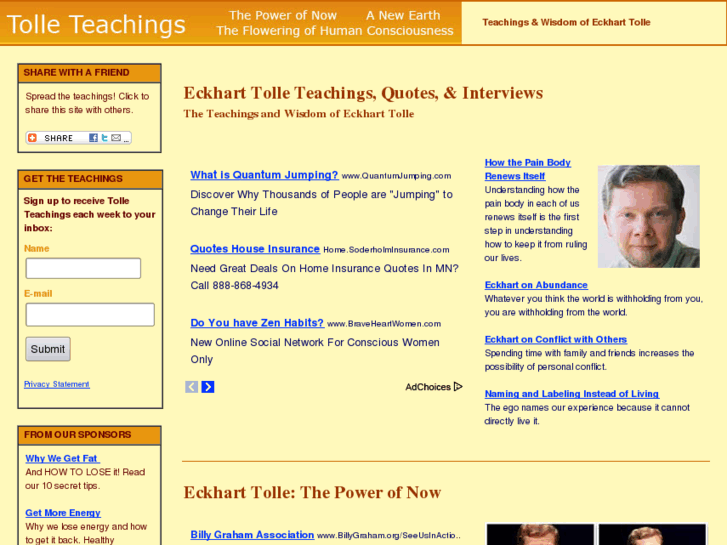 www.tolleteachings.com