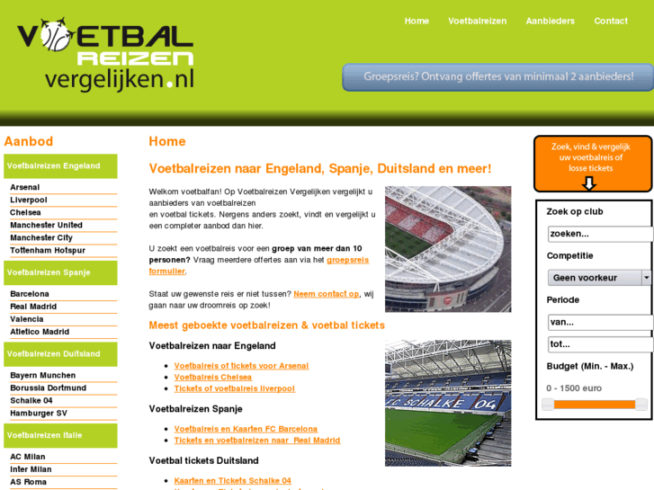 www.voetbalreizenvergelijken.com