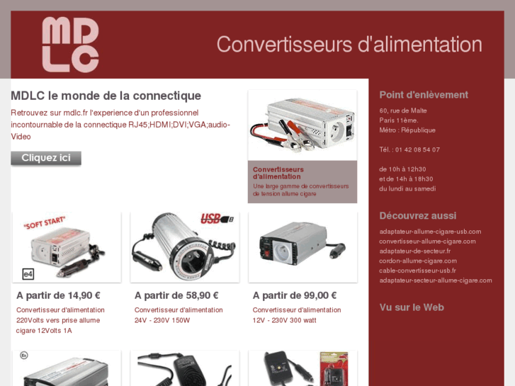 www.adaptateur-de-secteur.fr