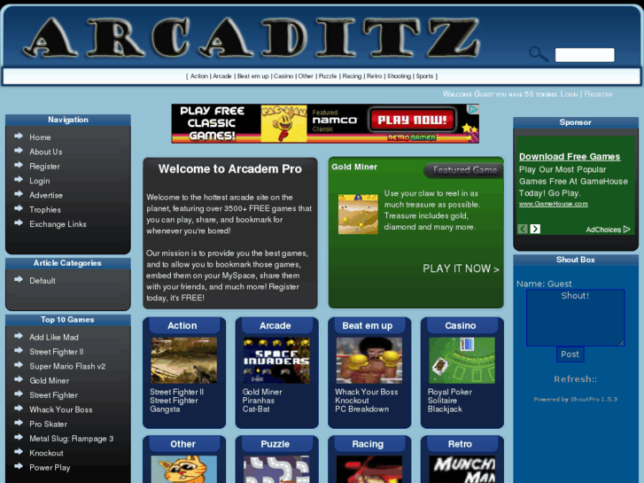 www.arcaditz.com