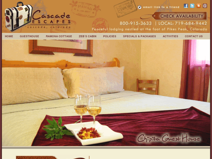 www.cascadeescapes.com