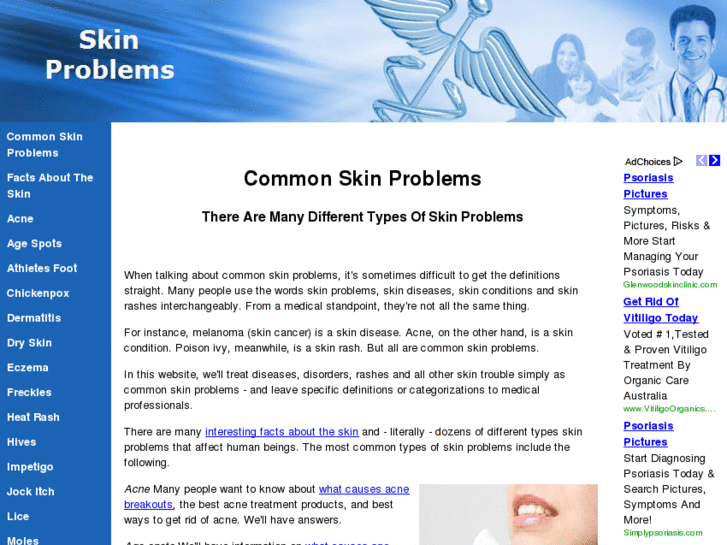 www.common-skin-problems.info