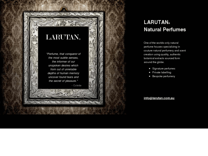 www.larutanperfumes.com.au