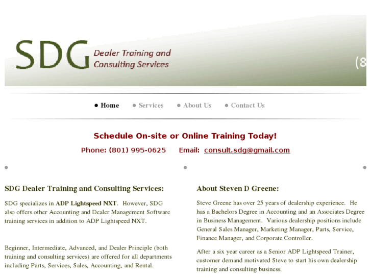 www.sdgdealertraining.com