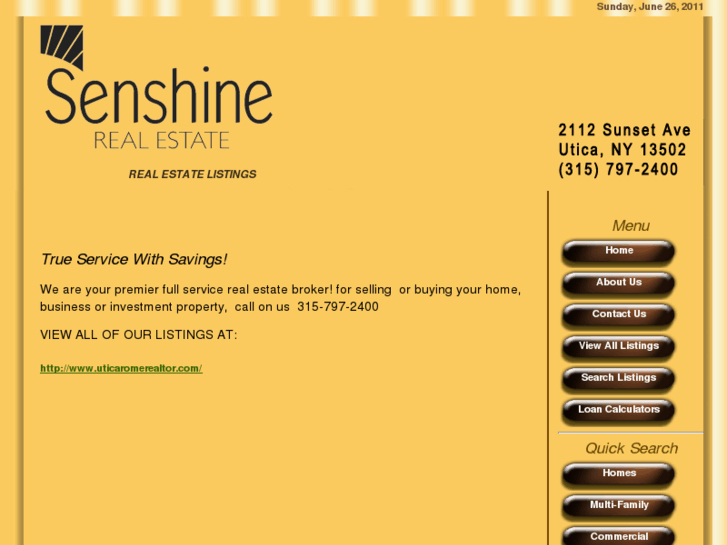 www.senshinerealestate.com