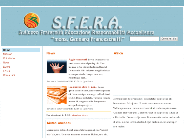 www.sferaonlus.org