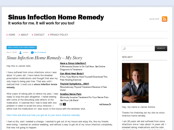 www.sinusinfectionhomeremedy.org