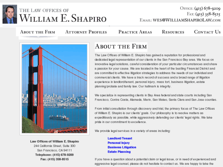 www.williamshapirolaw.com