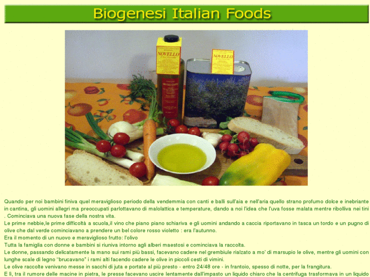 www.biogenesitalianfoods.com