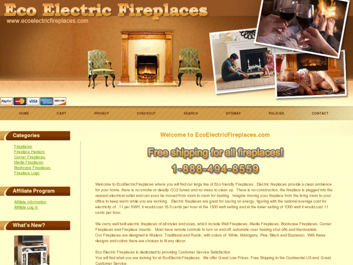 www.ecoelectricfireplaces.com