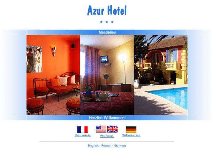 www.hotel-azur-mandelieu.com