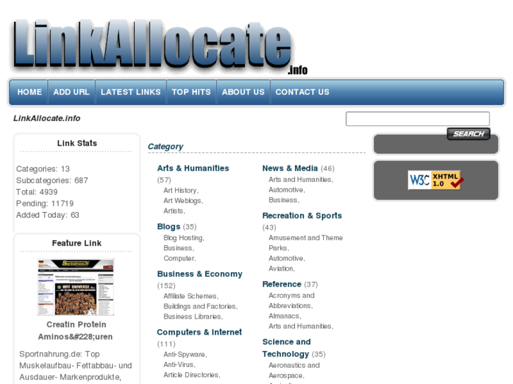 www.linkallocate.info