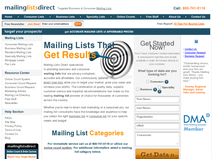 www.mailing-lists-direct.com