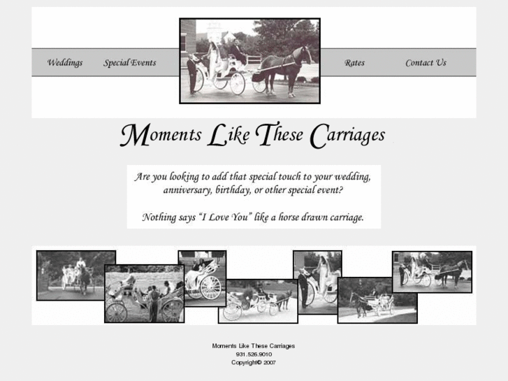 www.momentslikethesecarriages.com