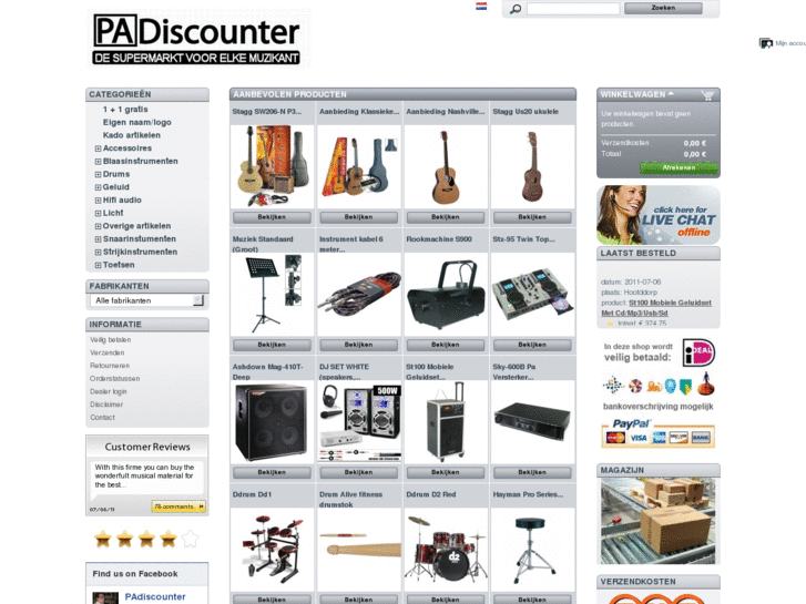 www.padiscounter.nl