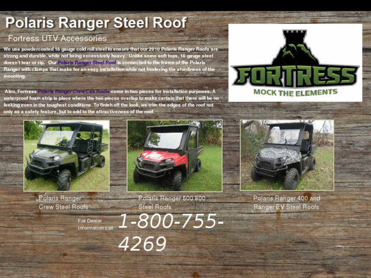 www.polarisrangersteelroofs.com