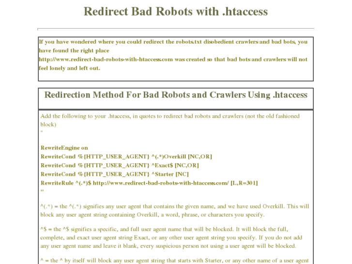 www.redirect-bad-robots-with-htaccess.com