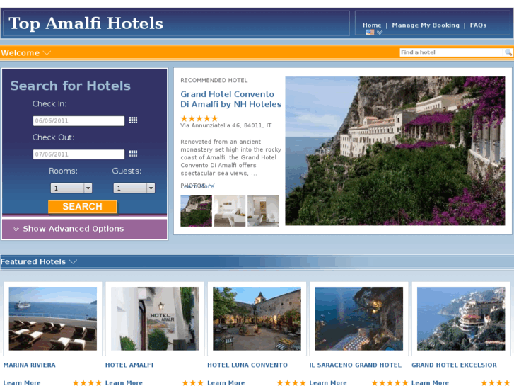 www.topamalfihotels.com