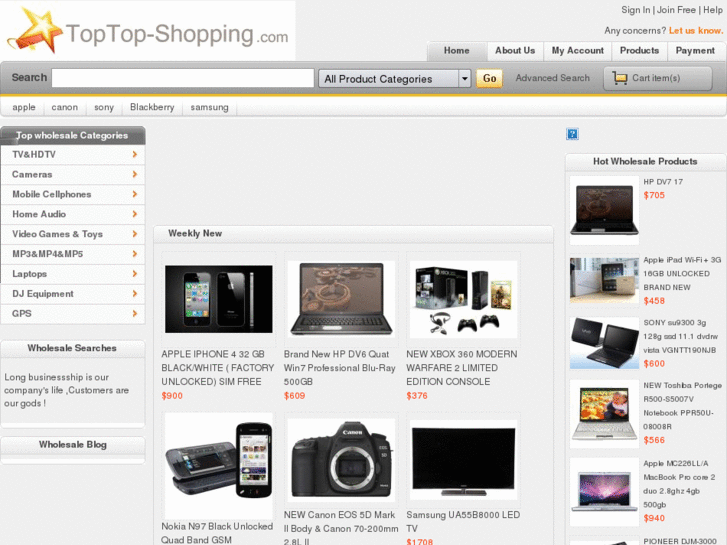 www.toptop-shopping.com