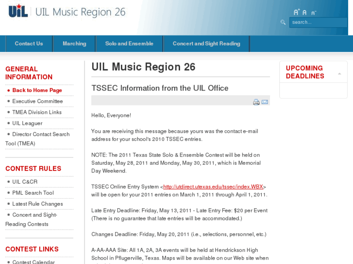 www.uilmusicregion26.net