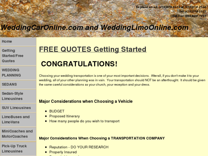 www.weddingcaronline.com