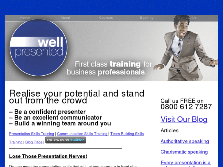 www.wellpresentedtraining.com