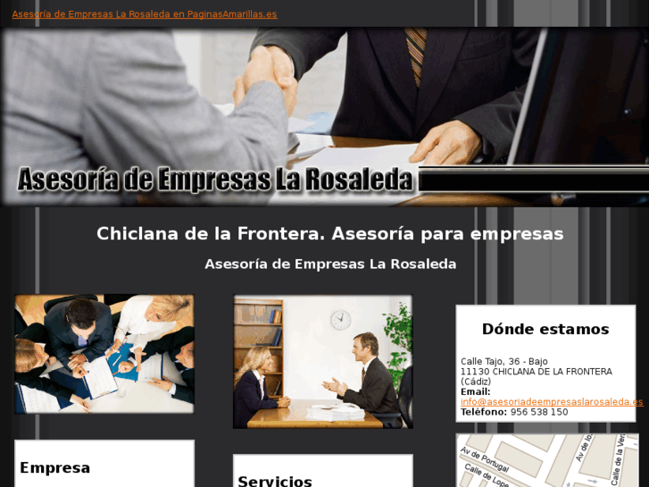 www.asesoriadeempresaslarosaleda.es