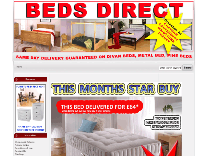 www.bedsdirectkent.com