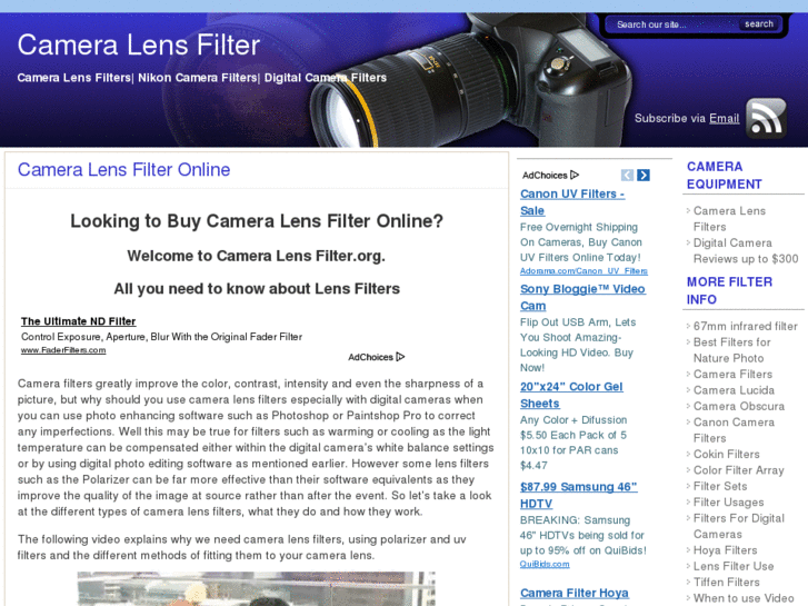 www.cameralensfilter.org