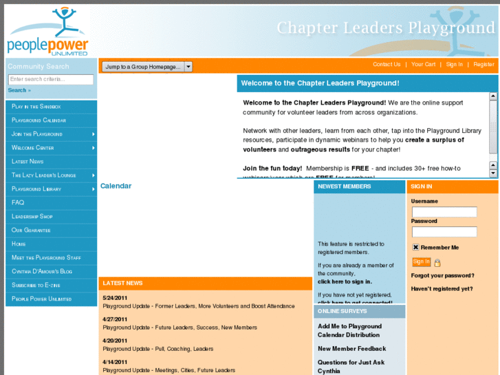 www.chapterleadersplayground.org