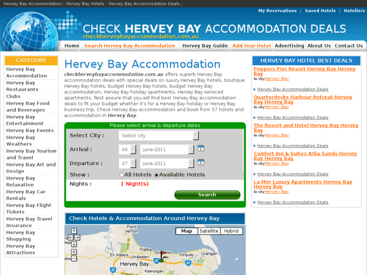 www.checkherveybayaccommodation.com.au