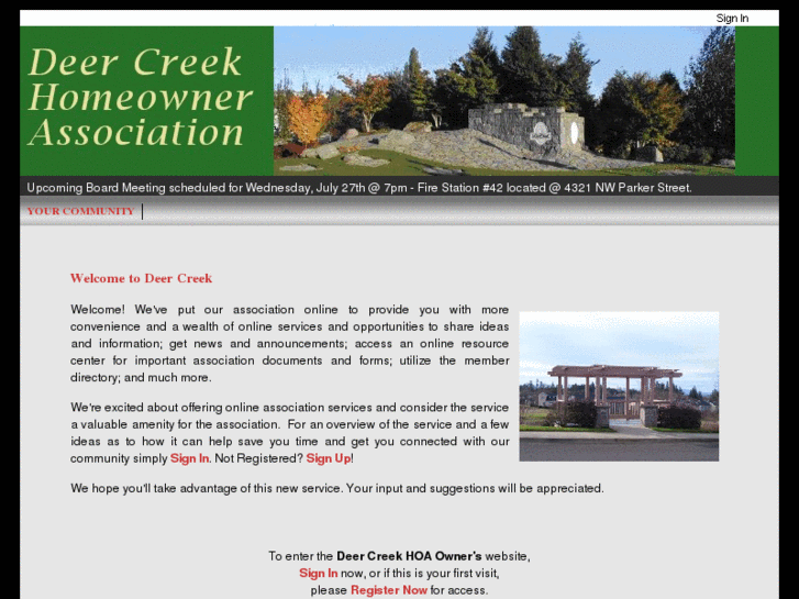 www.deercreekhoa.net