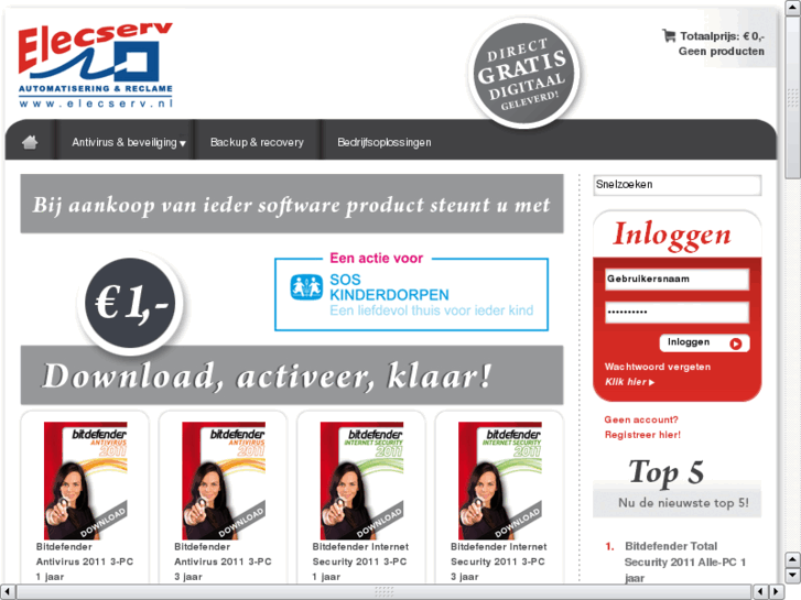 www.elecservsoftware.nl