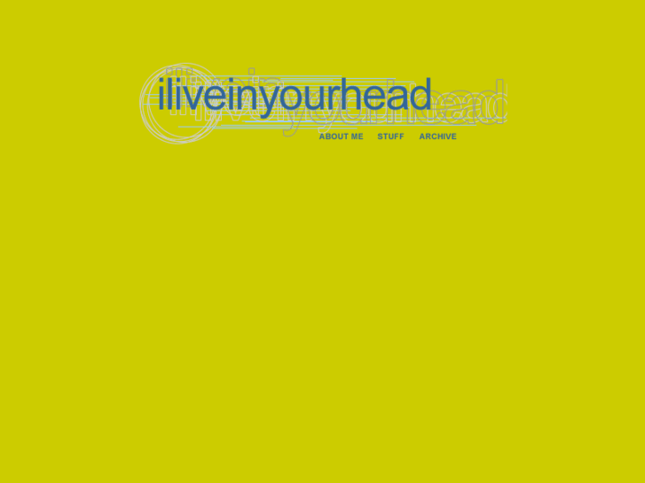 www.iliveinyourhead.com