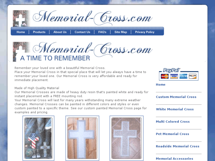 www.memorial-cross.com