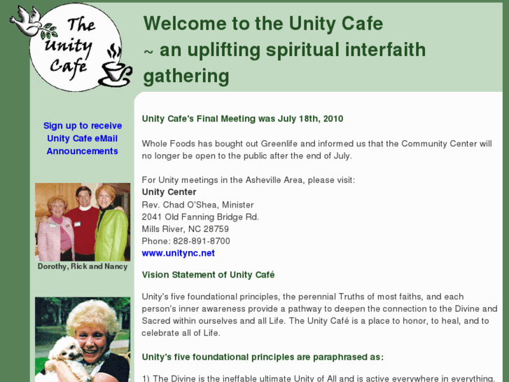 www.unitycafe.org
