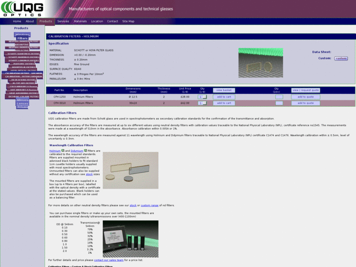 www.calibrationfilters.co.uk