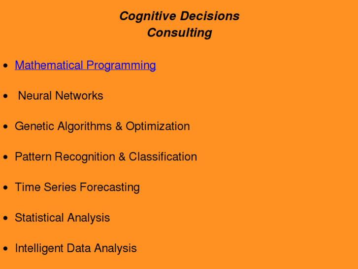 www.cognitive-decisions.com