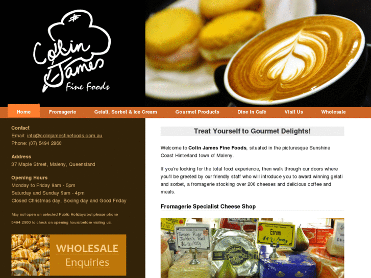 www.colinjamesfinefoods.com.au