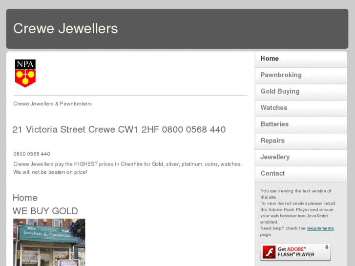 www.crewejewellersandpawnbrokers.com