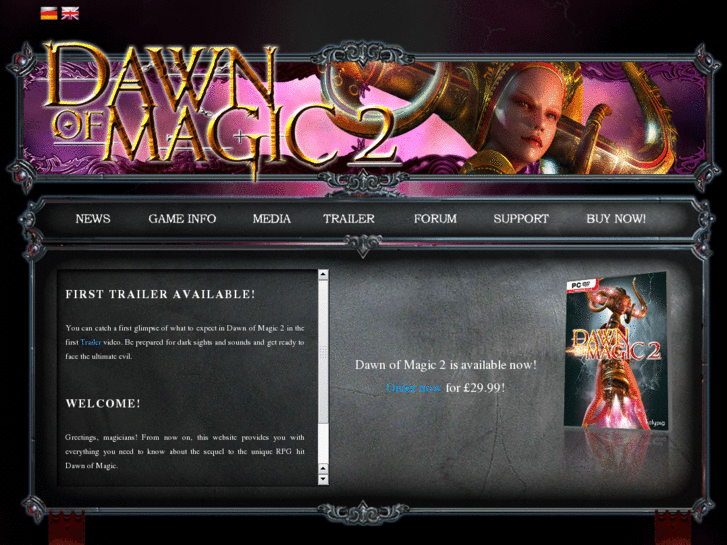 www.dawnofmagic2.com