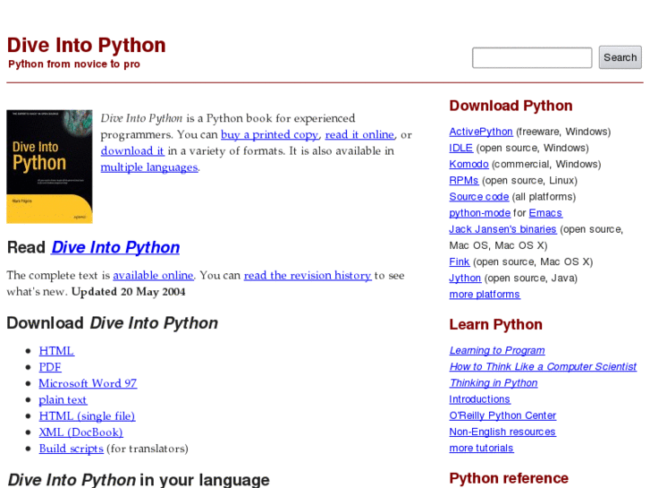 www.diveintopython.org