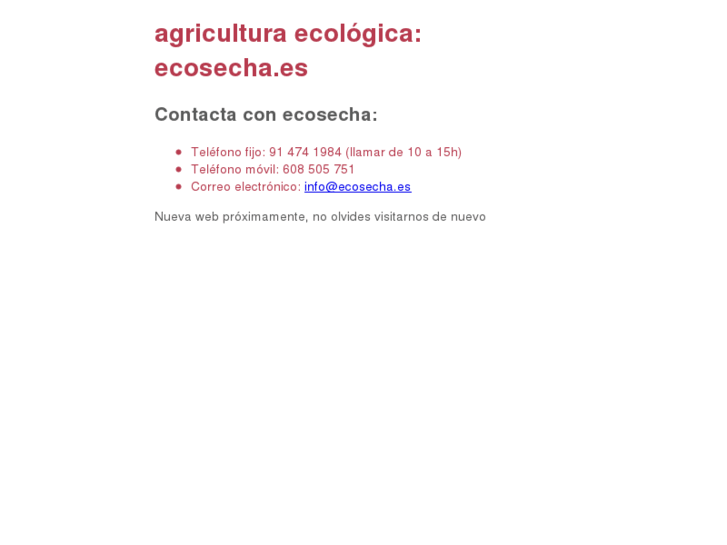 www.ecosecha.com