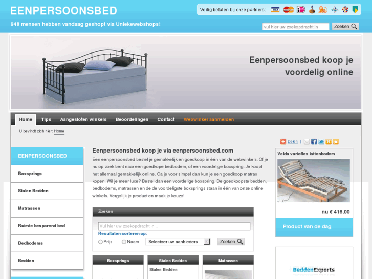 www.eenpersoonsbed.com