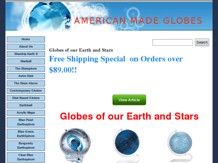 www.globesofearthandstars.com